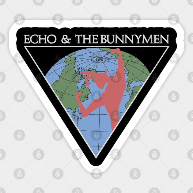 Echo & The Bunnymen Sticker by marosh artjze